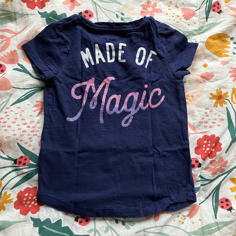 Peek from Nordstrom | Unicorn short sleeve t shirt | size 2 - Picture 3 of 4
